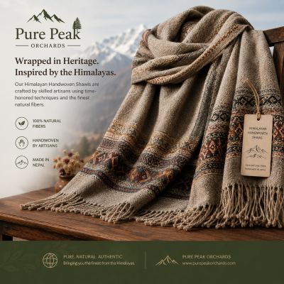 Himalayan Handwoven Shawl