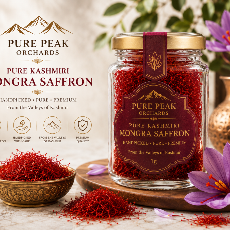 Kashmiri Pure Mongra Saffron