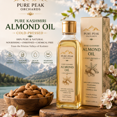 Pure Kashmiri Almond Oil