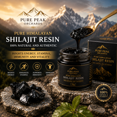Pure Himalayan Shilajit Resin – 100% Natural and Authentic